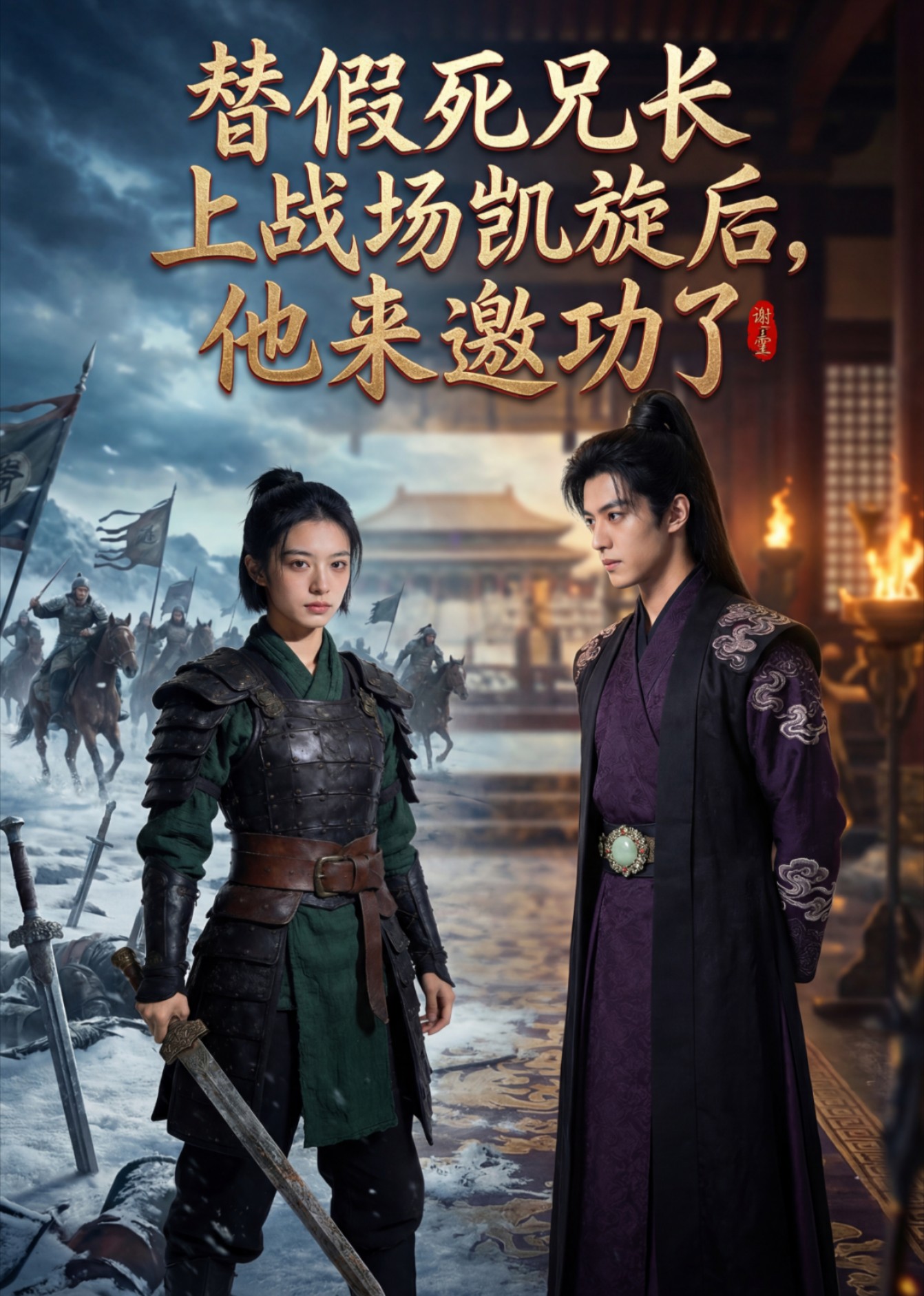 替假死兄长上战场凯旋后他来邀功了