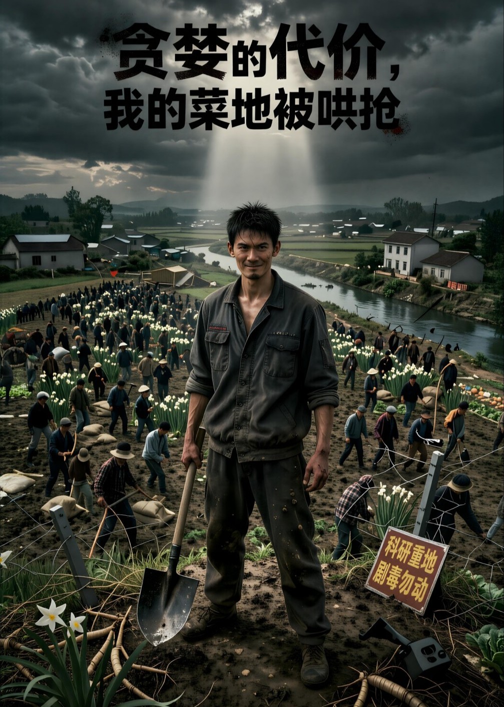 贪婪的代价我的菜地被哄抢