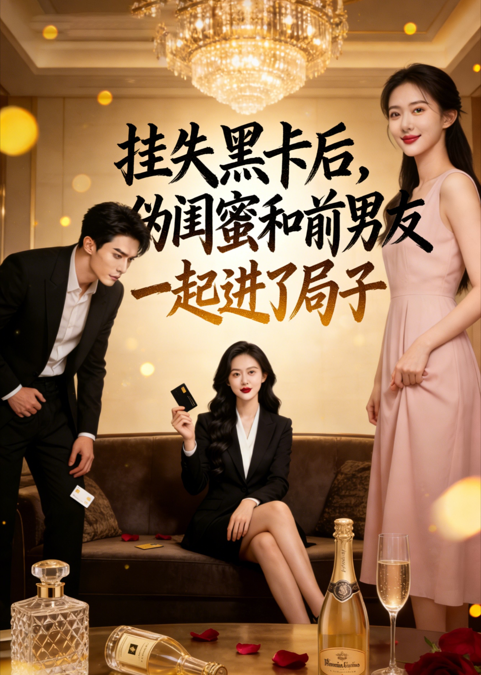 挂失黑卡后伪闺蜜和前男友一起进了局子