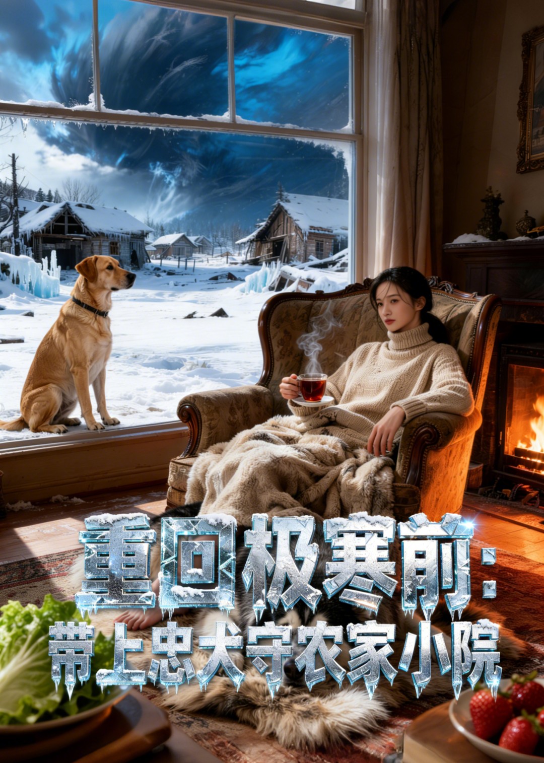 重回极寒前带上忠犬守农家小院