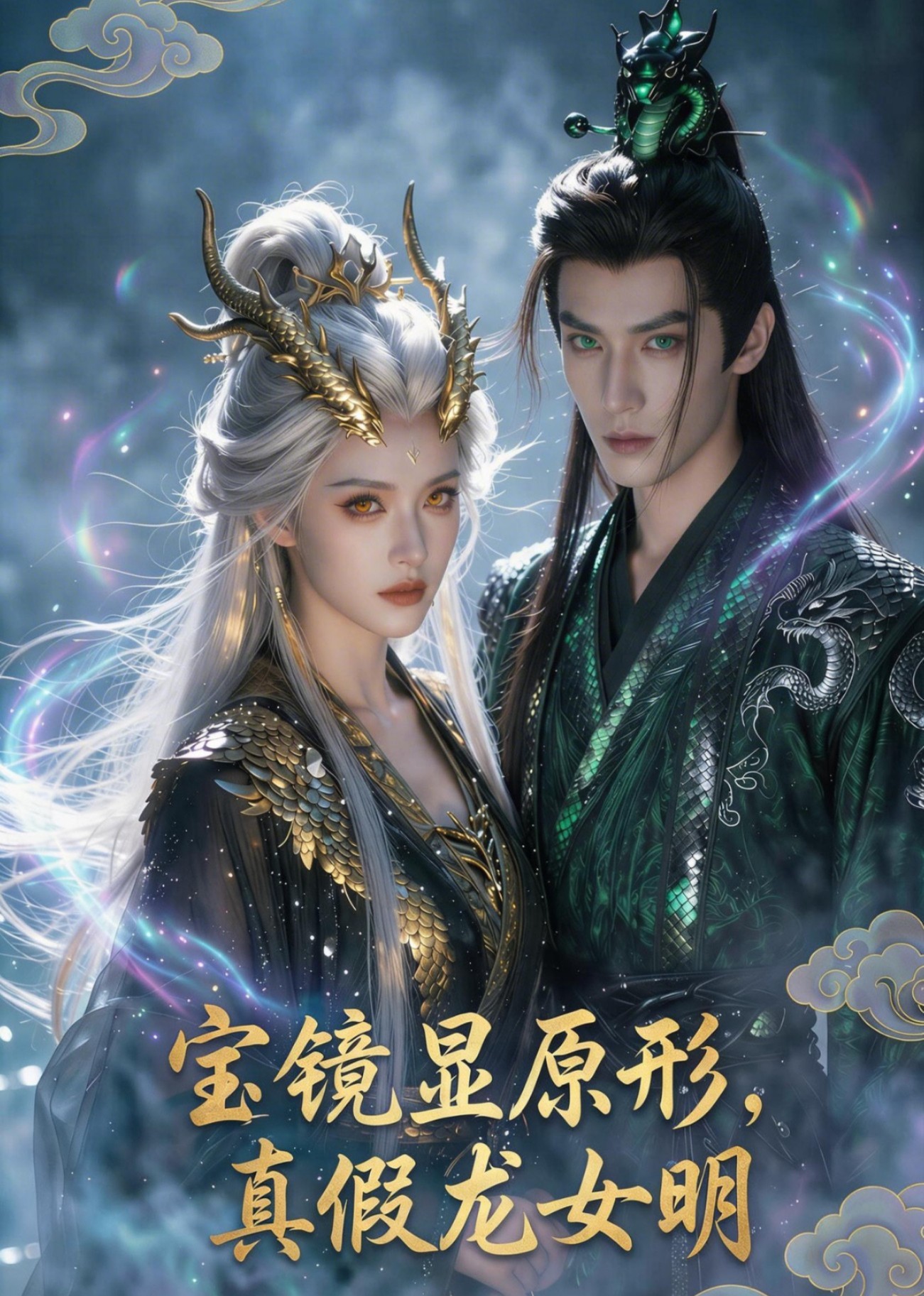 宝镜显原形真假龙女明