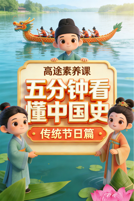 高途素养课五分钟看懂中国史传统节日篇