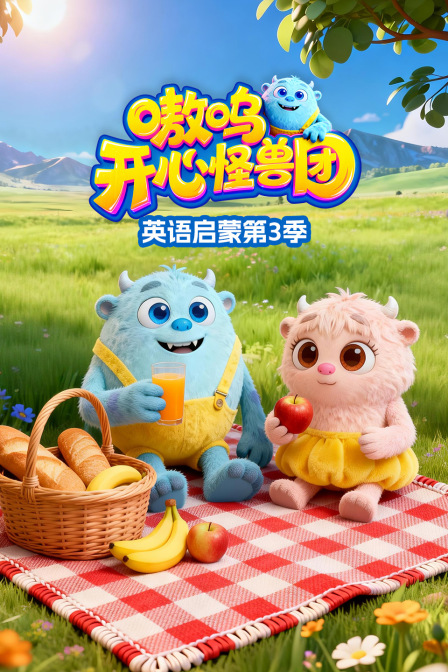 嗷呜开心怪兽团之英配启蒙第三季