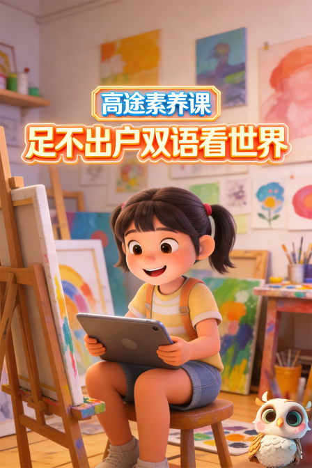 高途素养课足不出户看世界