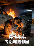 焊死车库专治霸道邻居