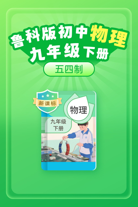新课标鲁科版初中物理九年级下册五四制