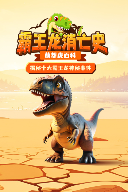 萌想虎百科霸王龙消亡史