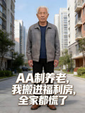 AA制养老我搬进福利房全家都慌了