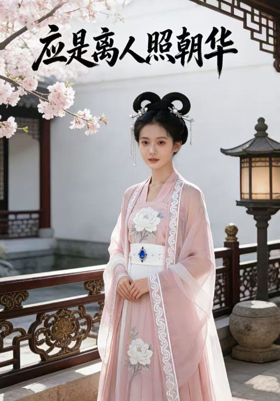 应是离人照朝华