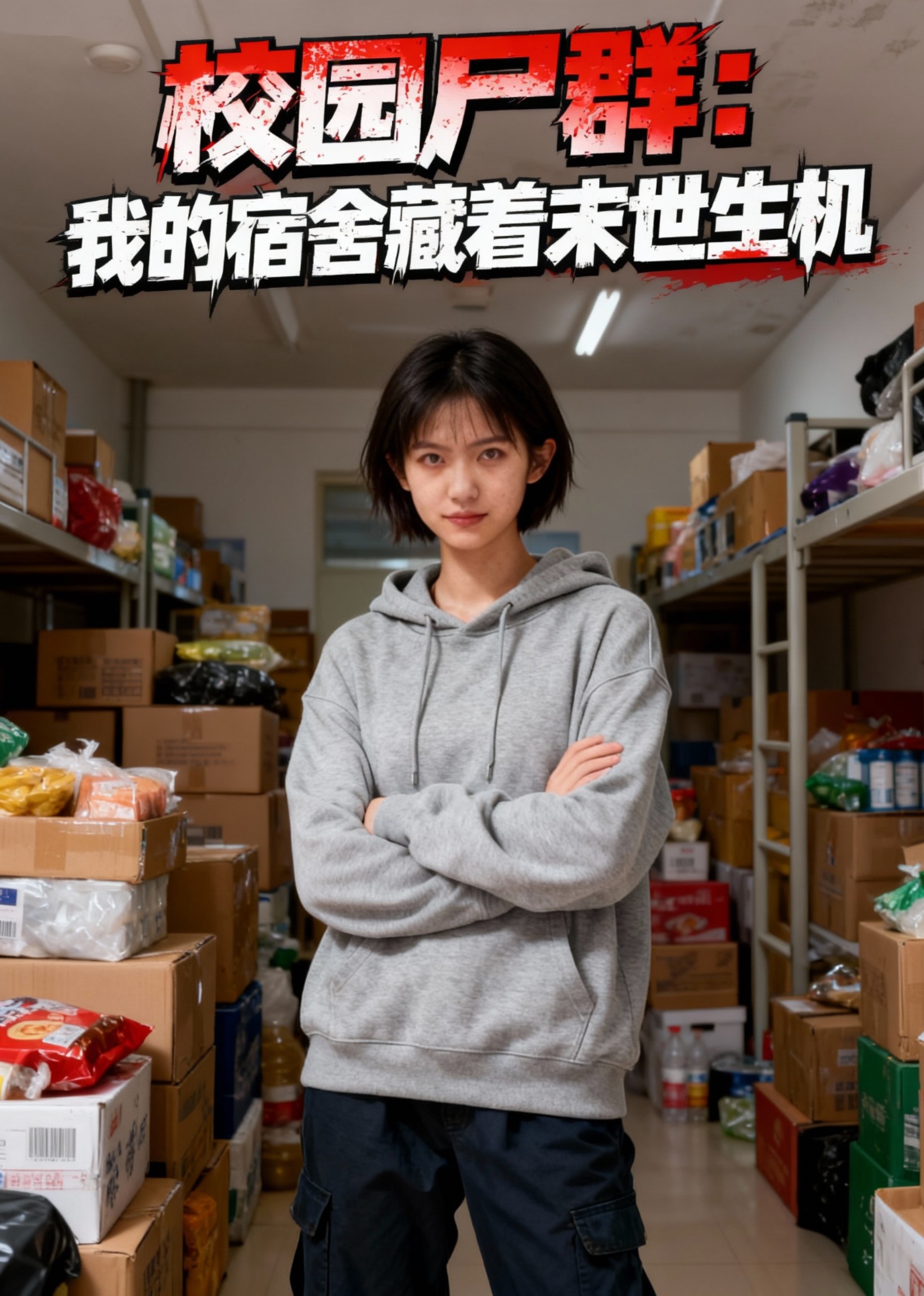 校园尸群我的宿舍藏着末世生机