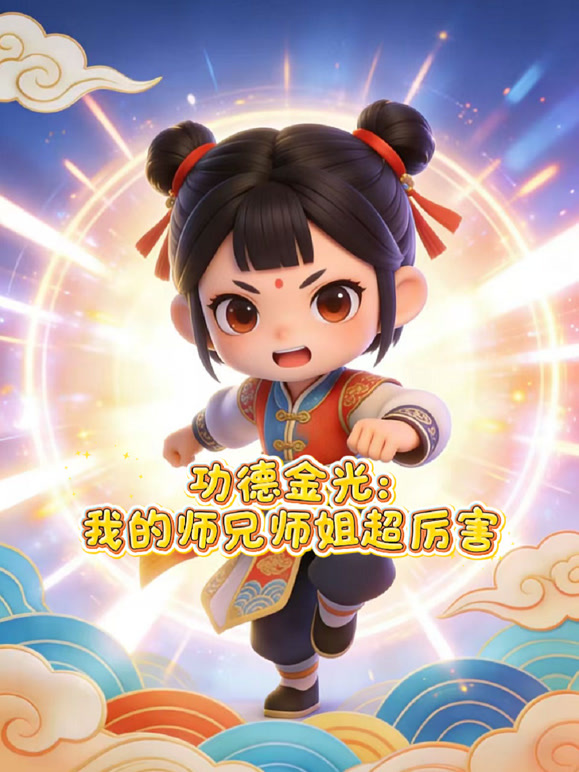 功德金光我的师兄师姐超厉害动态漫