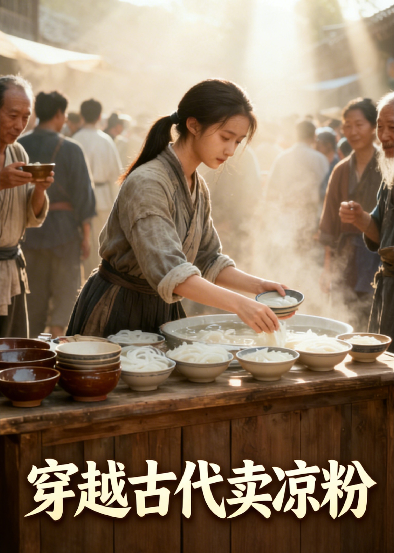 穿越古代卖凉粉