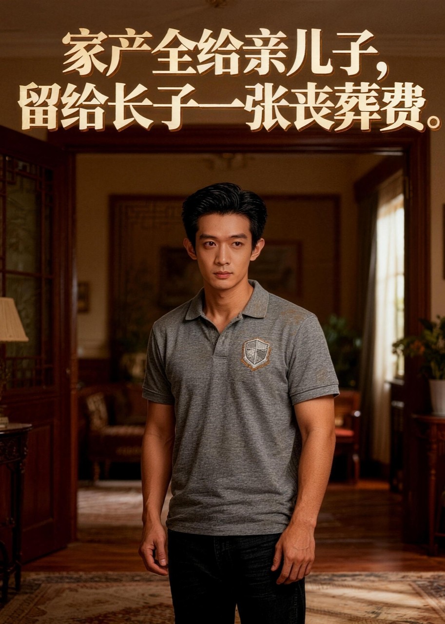 家产全给亲儿子留给长子一张丧葬费