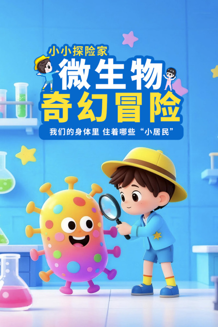 小小探险家微生物奇幻冒险