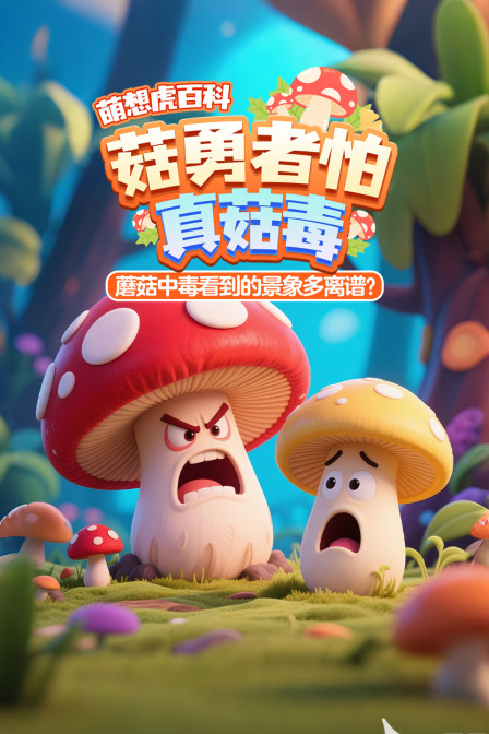 萌想虎百科菇勇者怕真菇毒