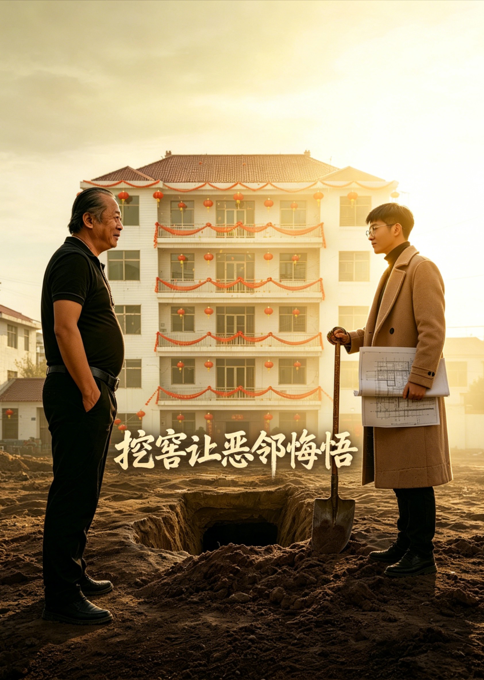 挖窖让恶邻悔悟