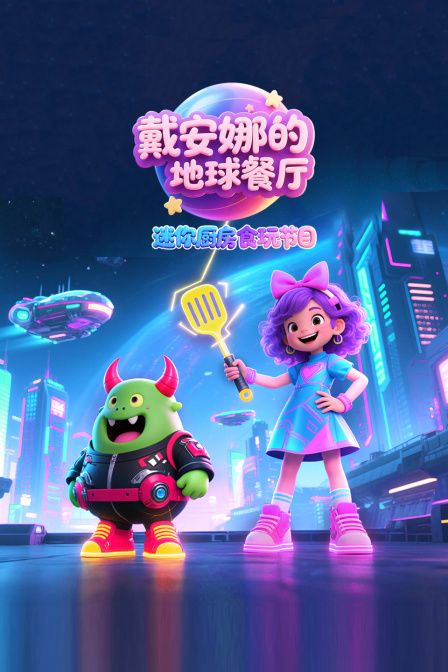 戴安娜的地球餐厅迷你厨房食玩节目