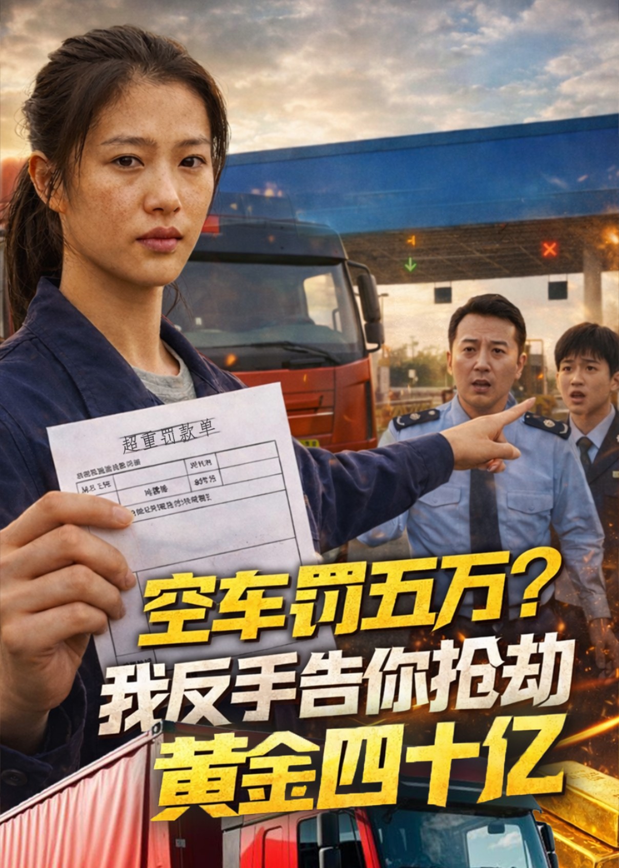 空车罚五万我反手告你抢劫黄金四十亿