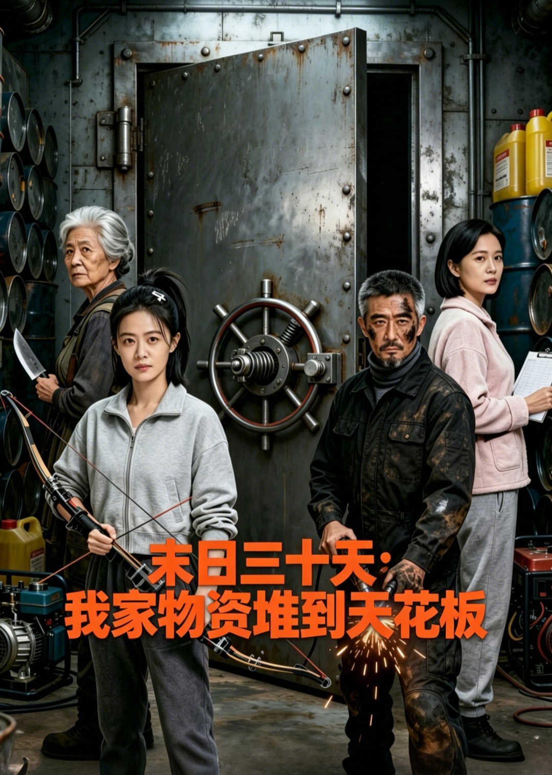 末日三十天我家物资堆到天花板