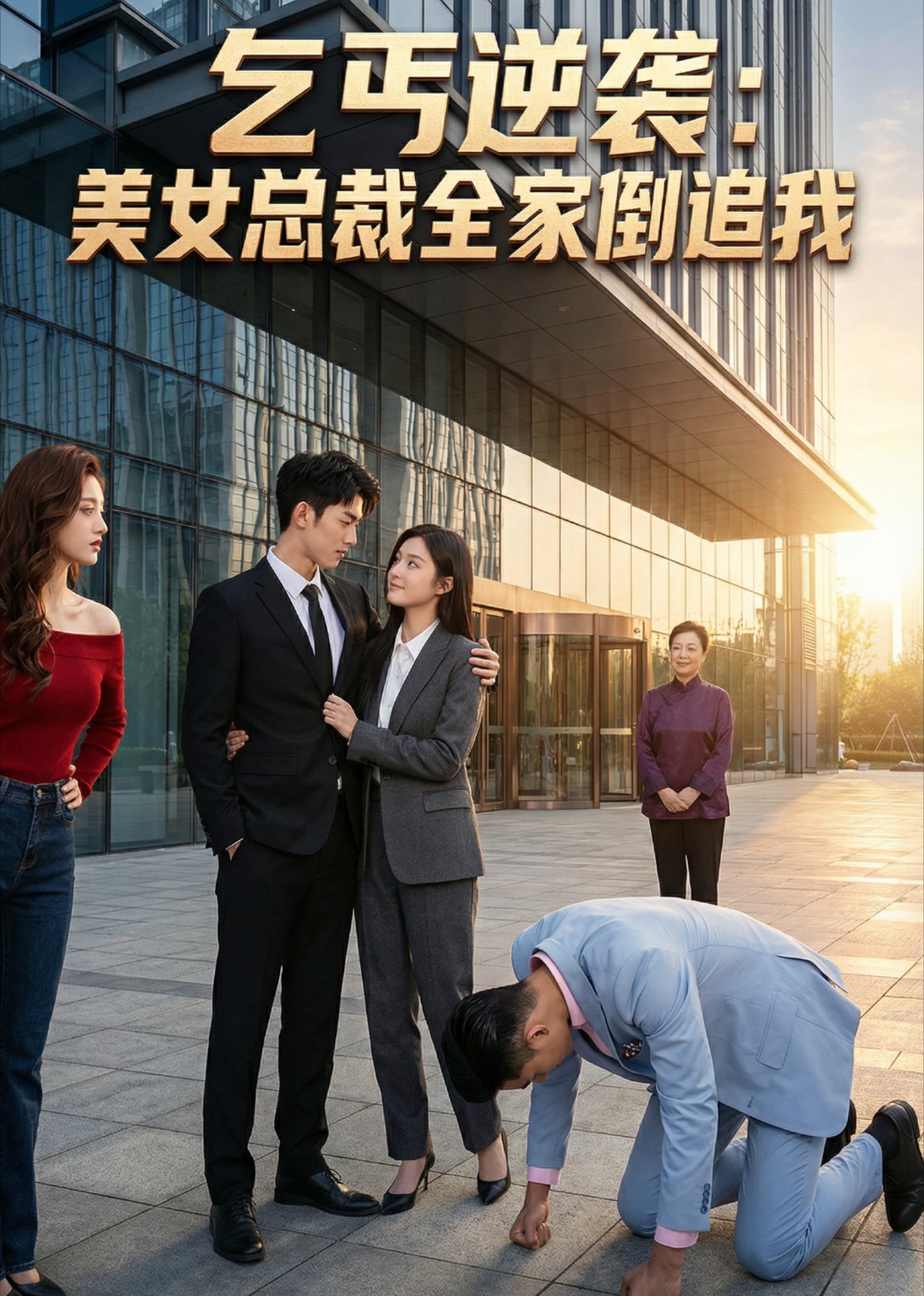 乞丐逆袭美女总裁全家倒追我