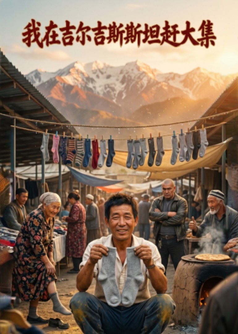 我在吉尔吉斯斯坦赶大集
