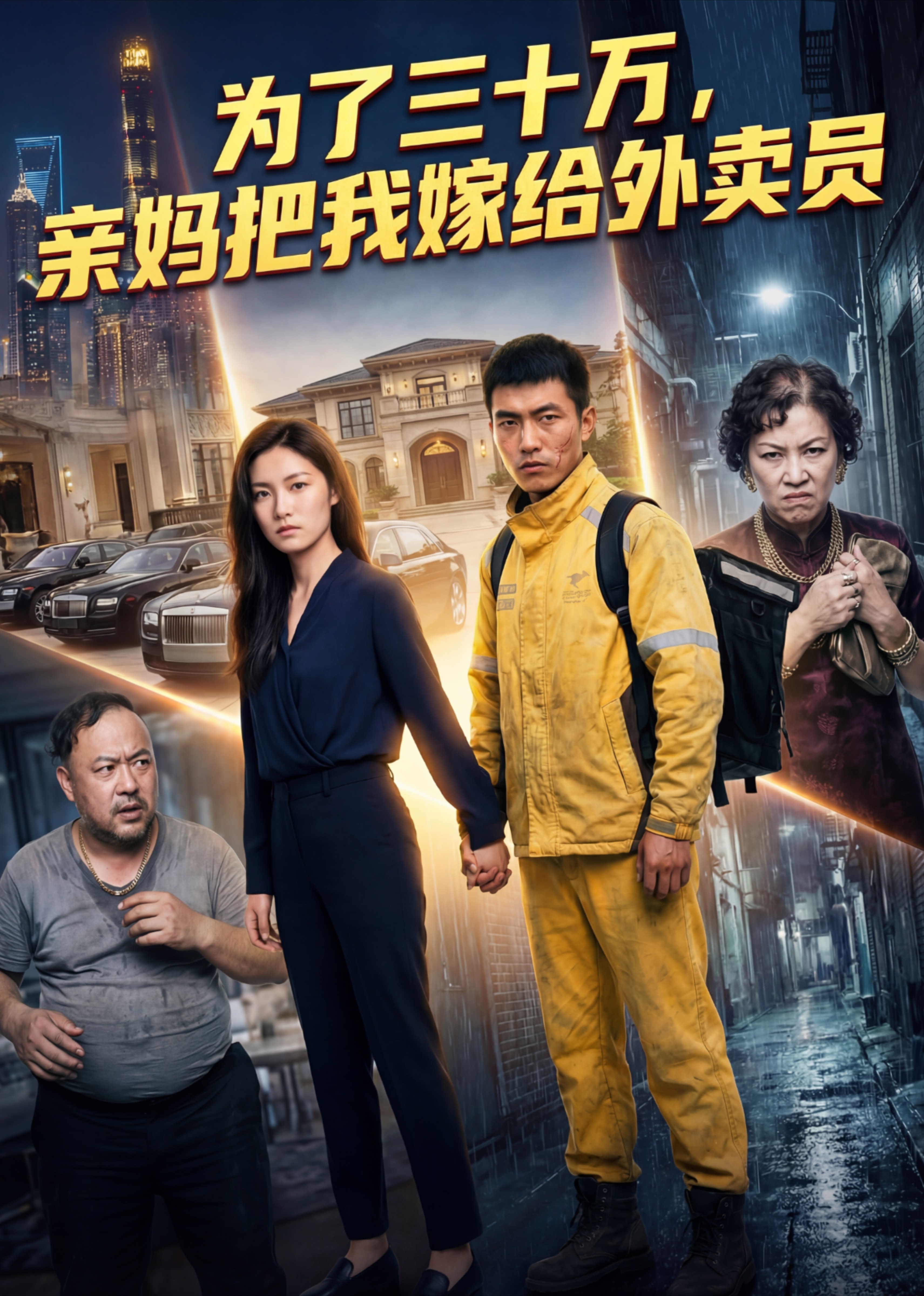 为了三十万亲妈把我嫁给外卖员