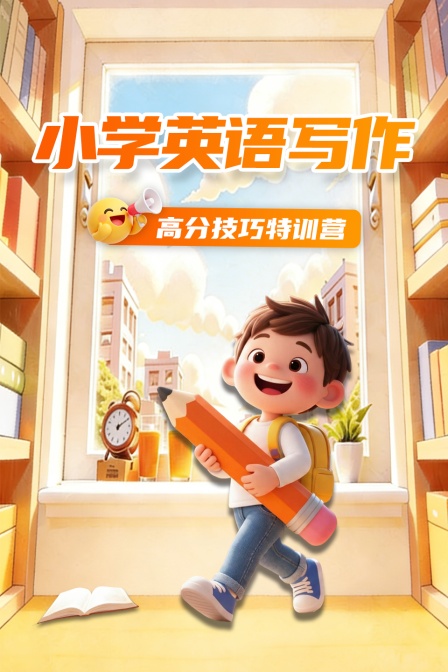 小学英配写作高分技巧特训营