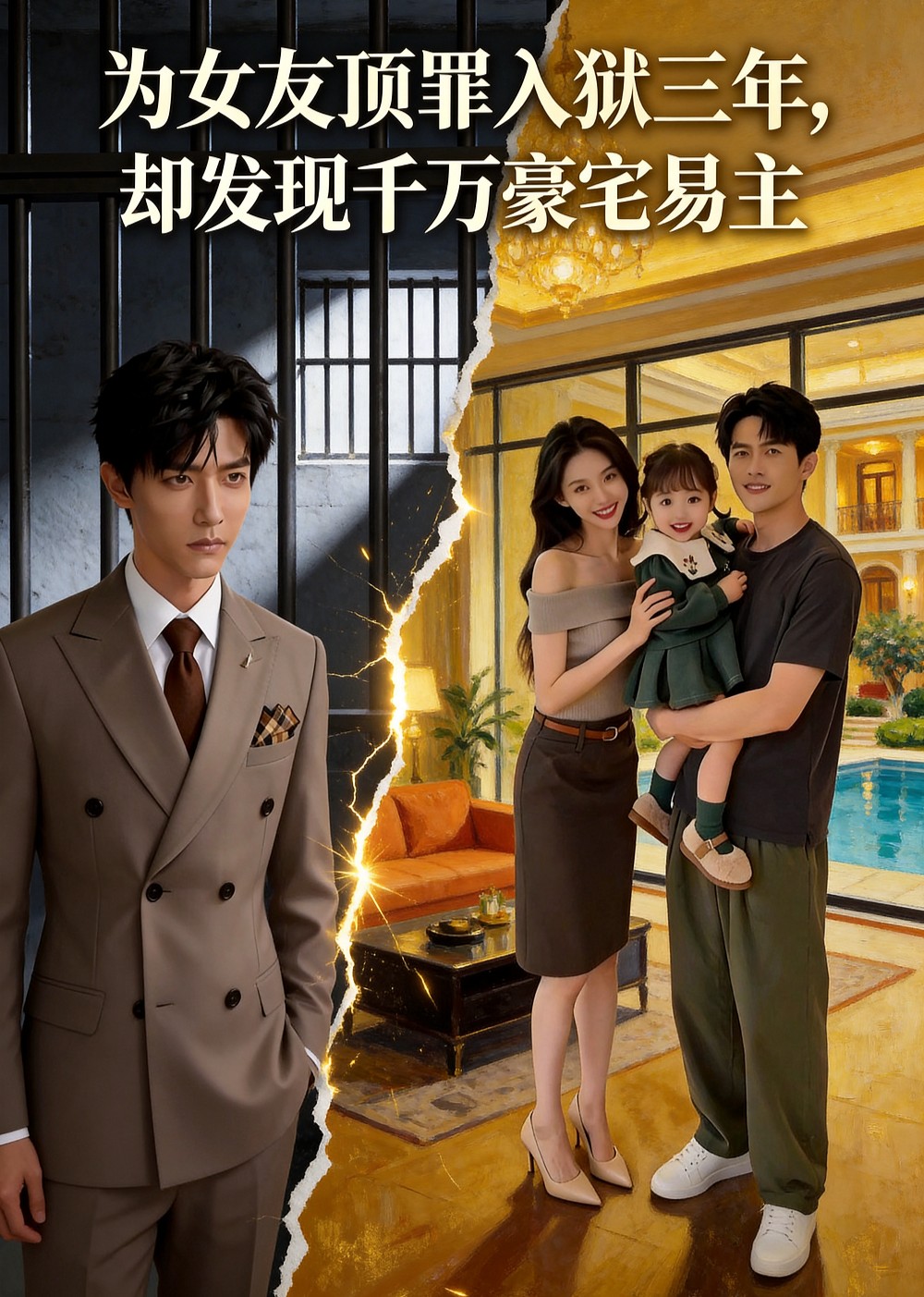 为女友顶罪入狱三年却发现千万豪宅易主