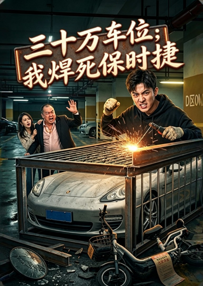 三十万车位我焊死保时捷