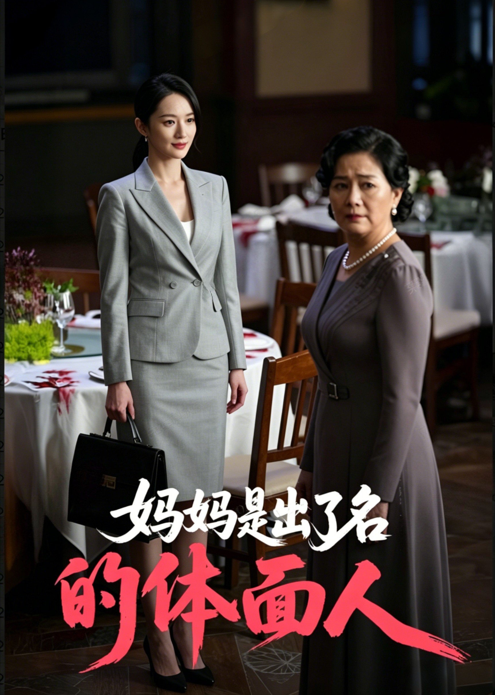 妈妈是出了名的体面人