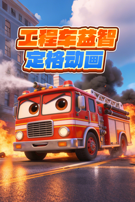 工程车益智定格动画