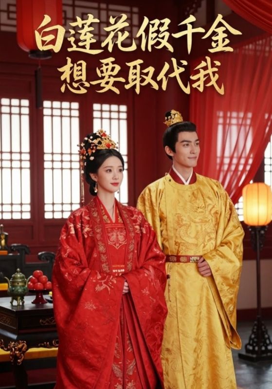 白莲花假千金想要取代我