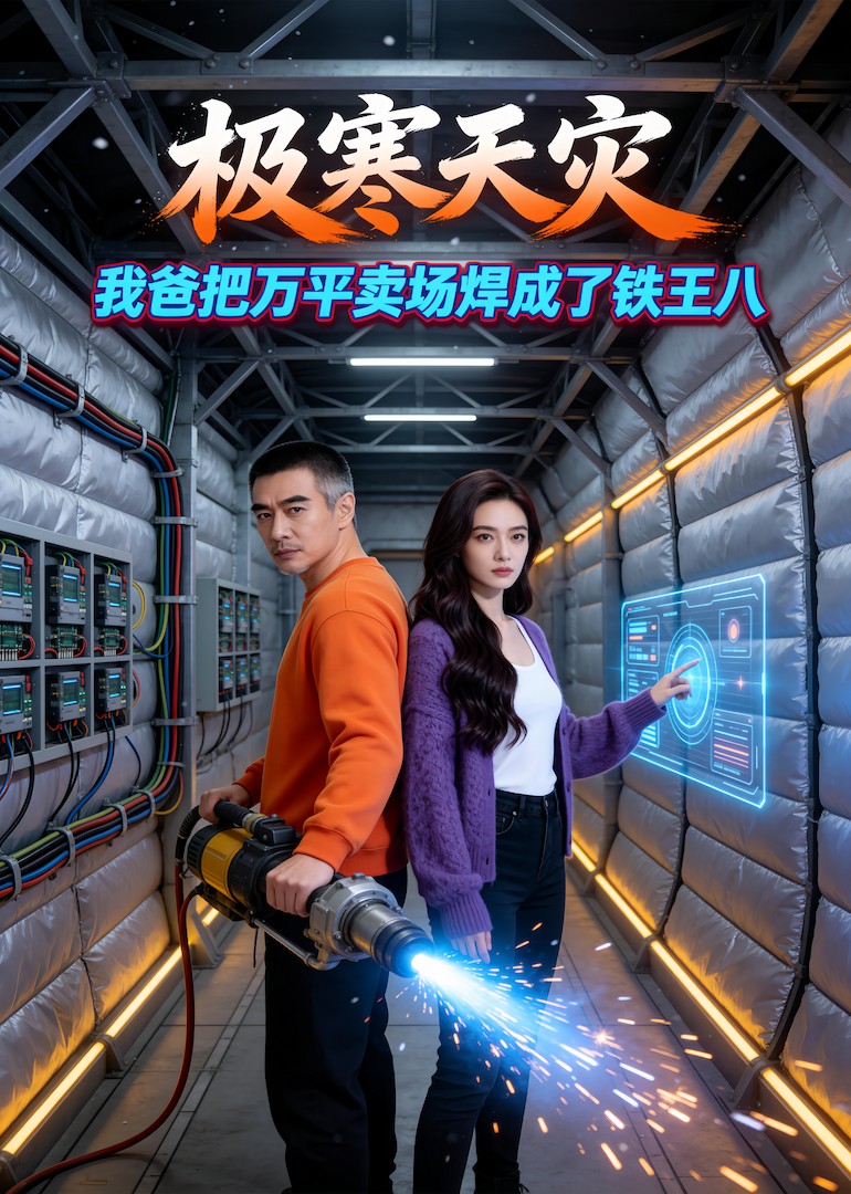 极寒天灾我爸把万平卖场焊成了铁王八