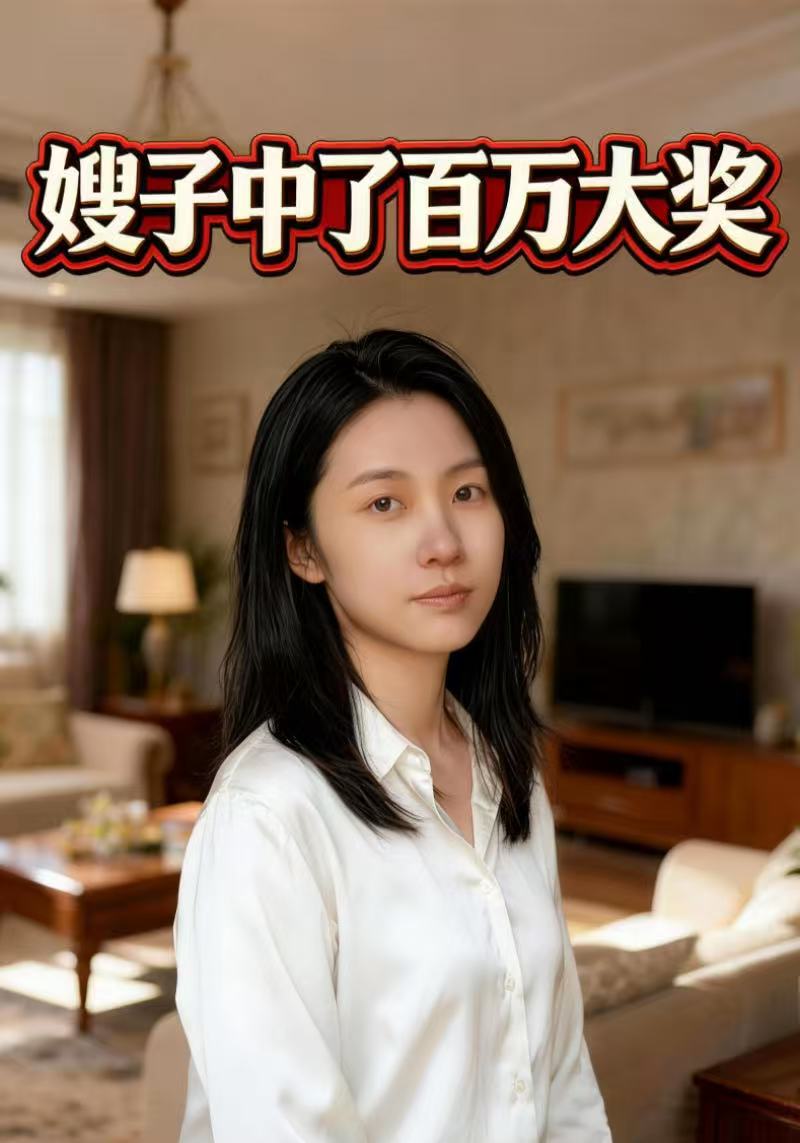 嫂子中了百万大奖