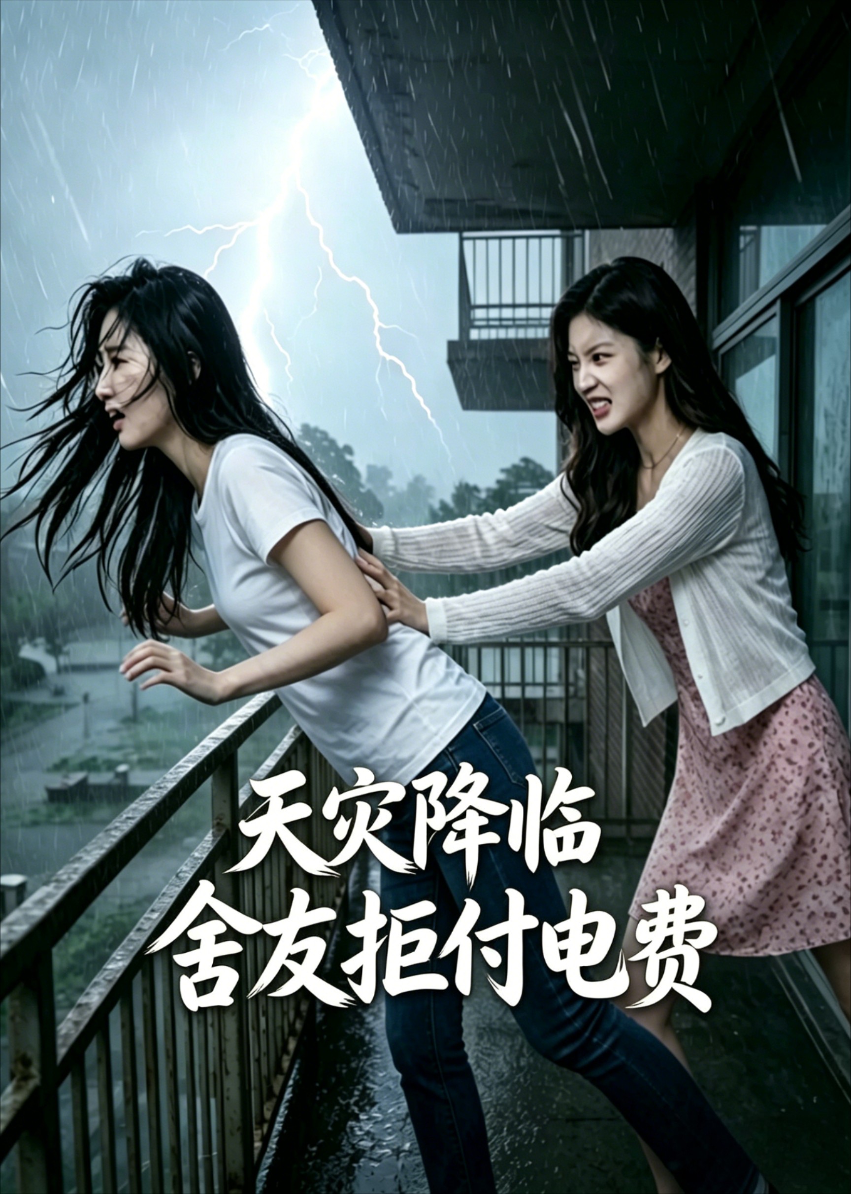 天灾降临舍友拒付电费