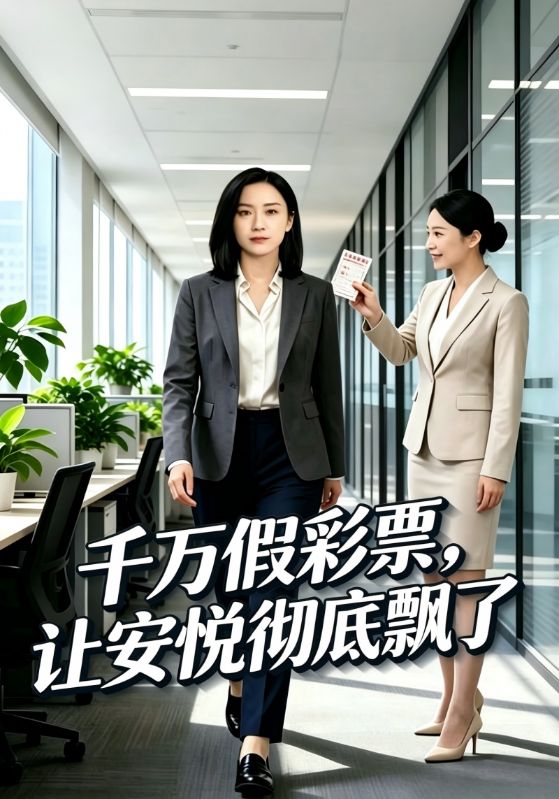 千万假彩票让安悦彻底飘了