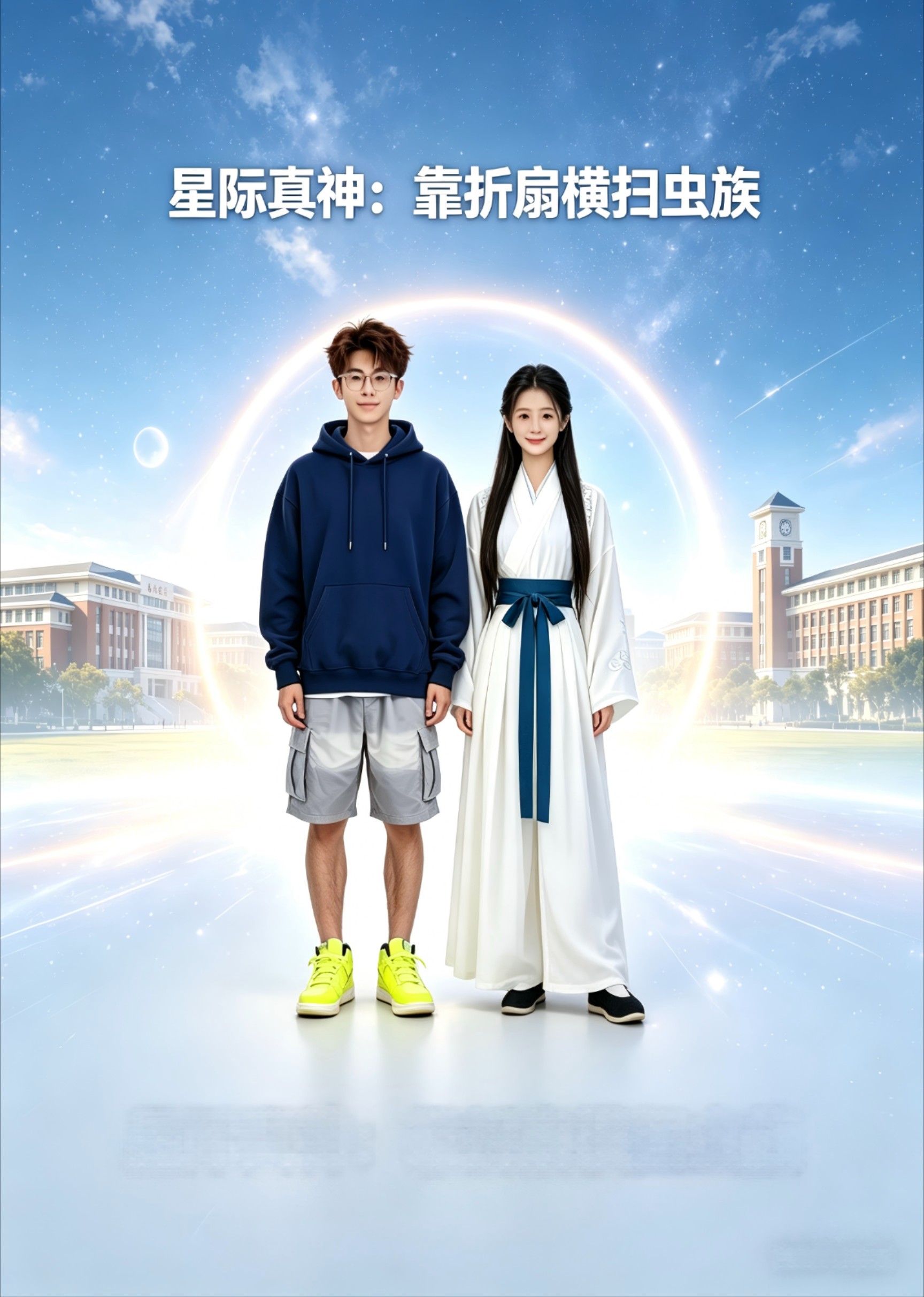 星际真神靠折扇横扫虫族