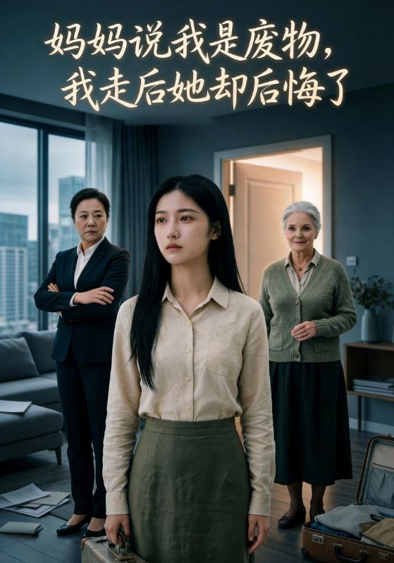 妈妈说我是废物我走后她却后悔了