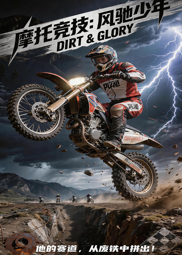 摩托竞技风驰少年