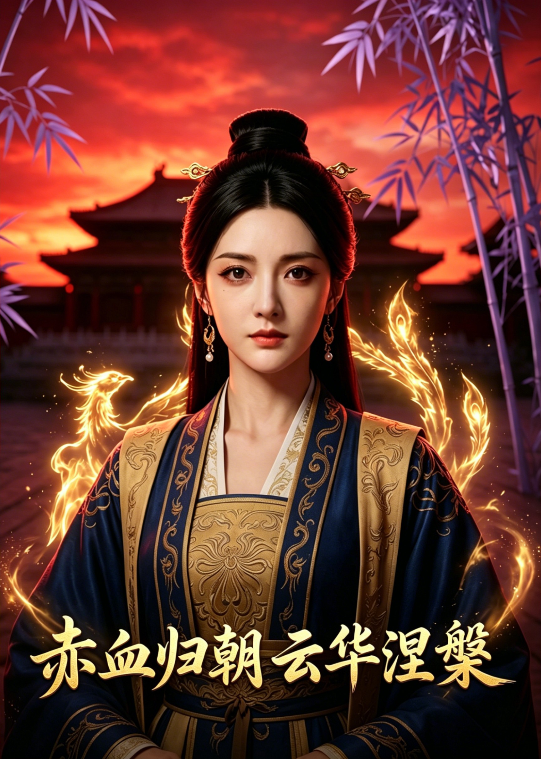 赤血归朝云华涅槃