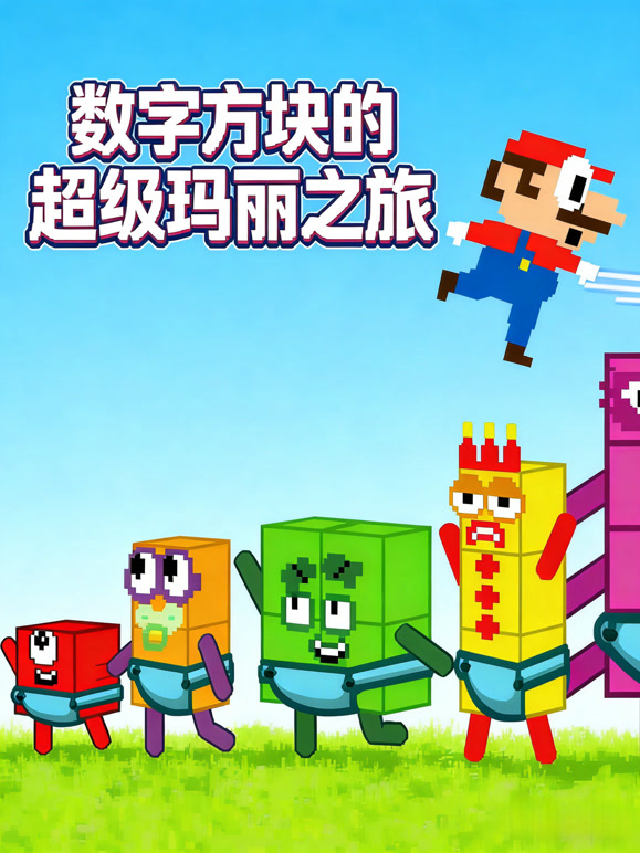 数字方块的超级玛丽之旅