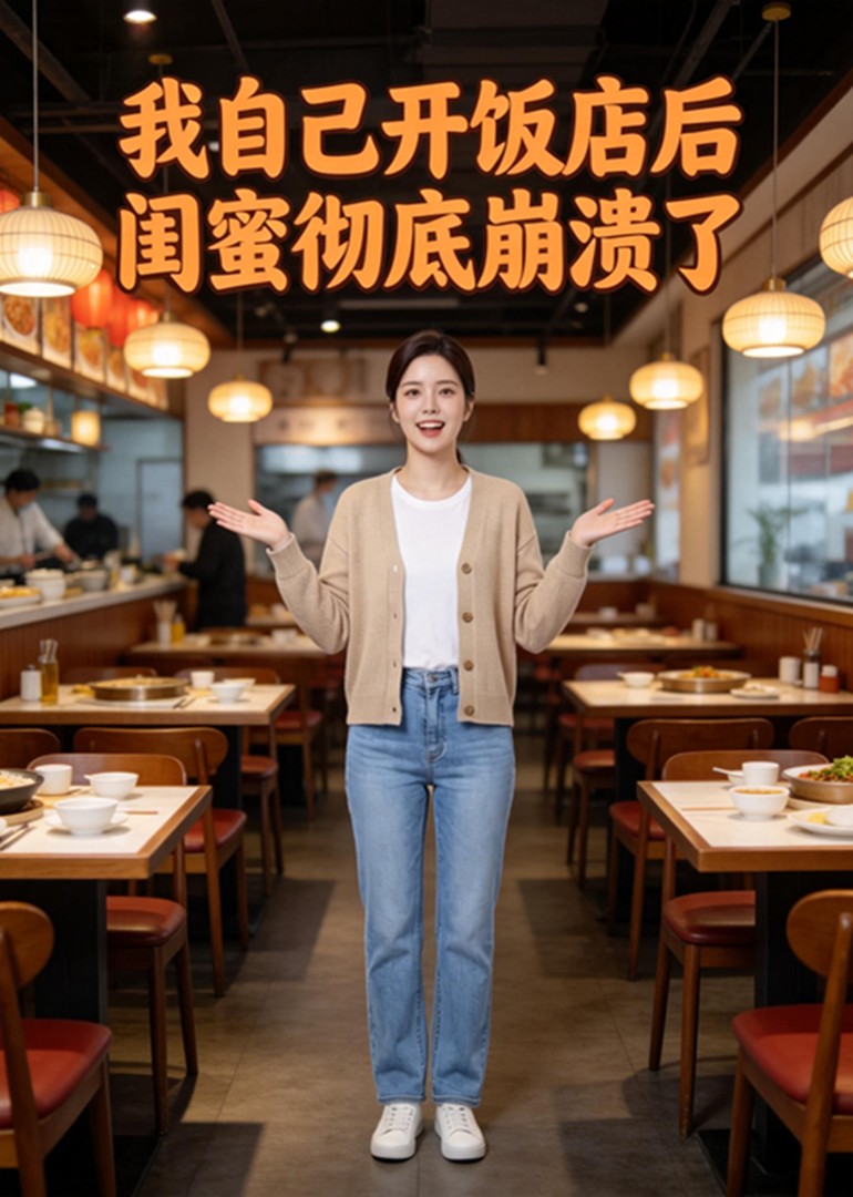 我自己开饭店后闺蜜彻底崩溃了