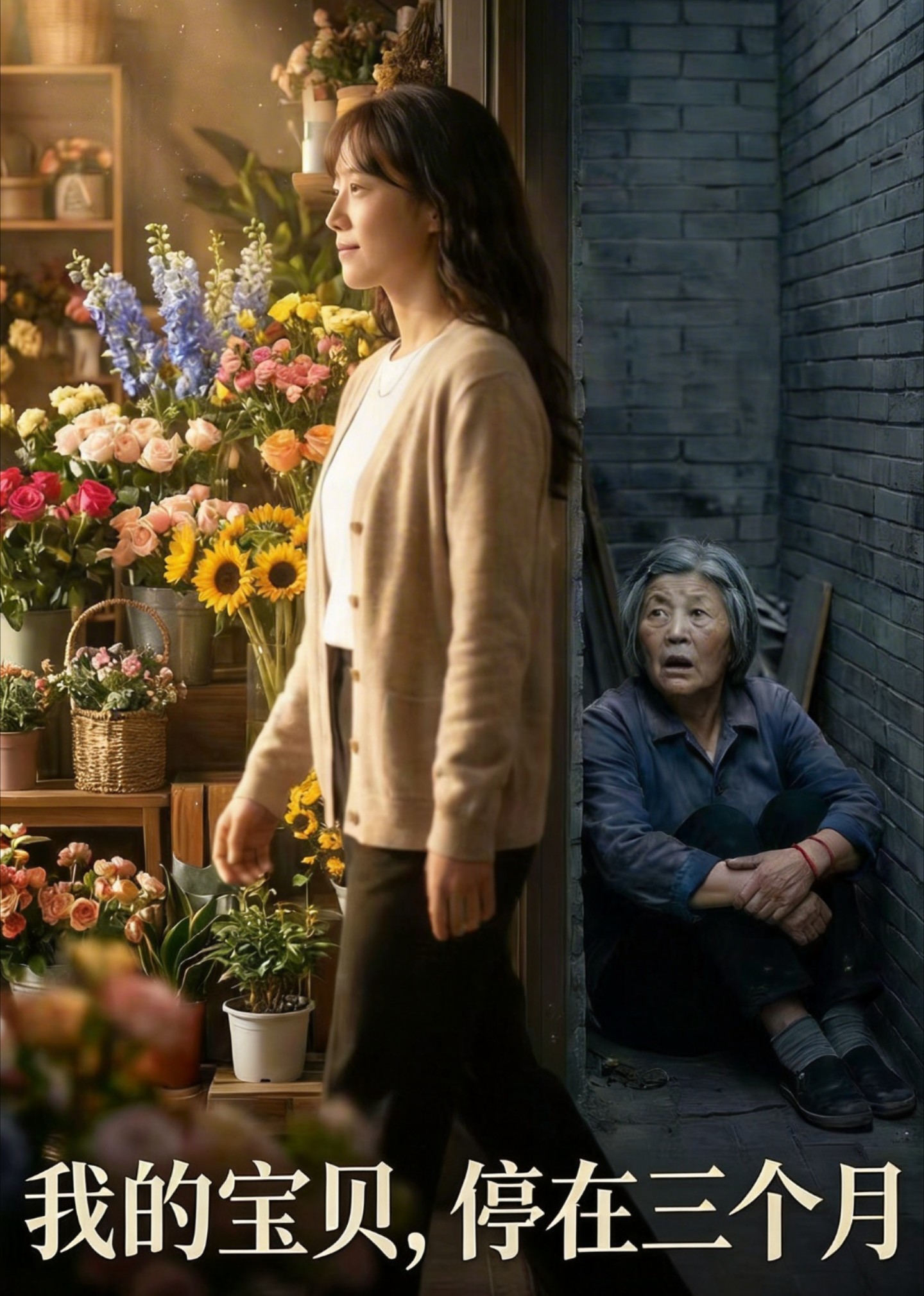 我的宝贝停在三个月