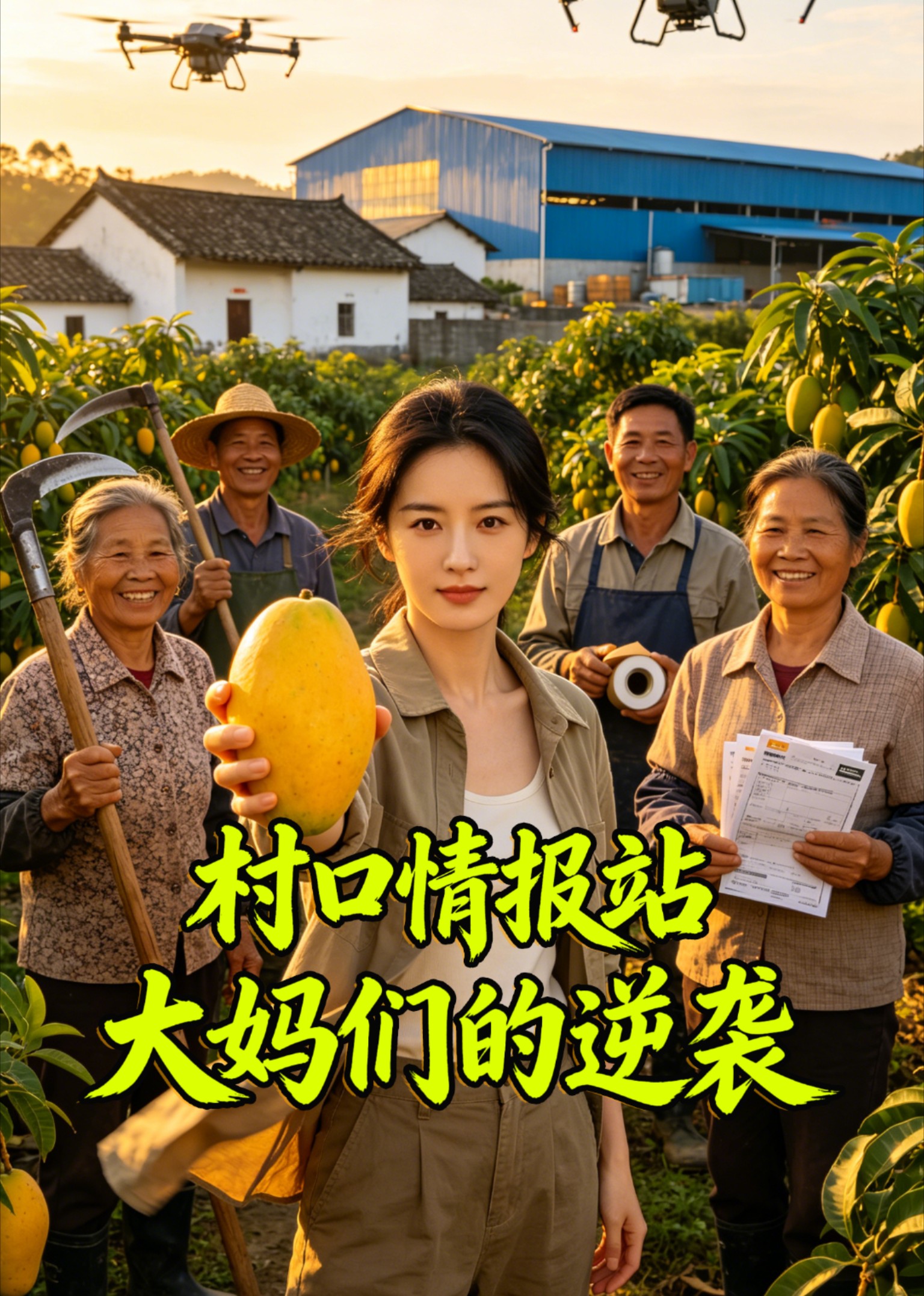 村口情报站大妈们的逆袭