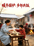 暖冬围炉乡邻共饭