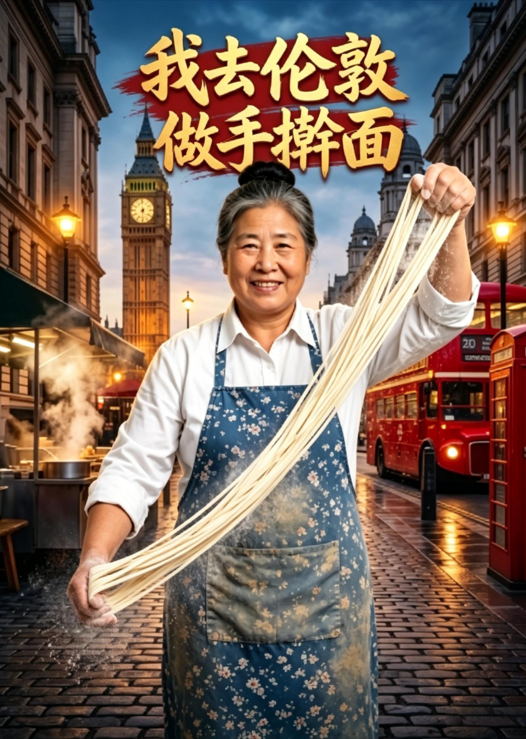 我去伦敦做手擀面