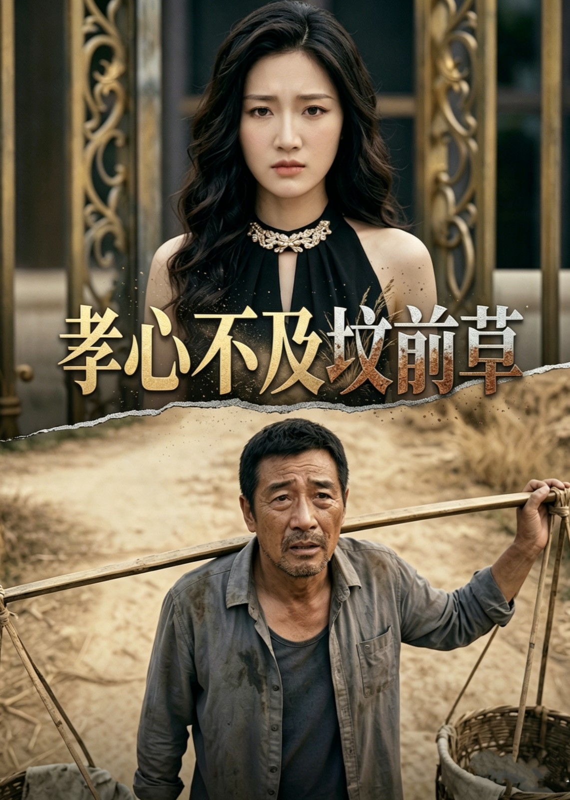 孝心不及坟前草