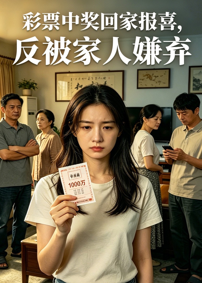 彩票中奖回家报喜反被家人嫌弃