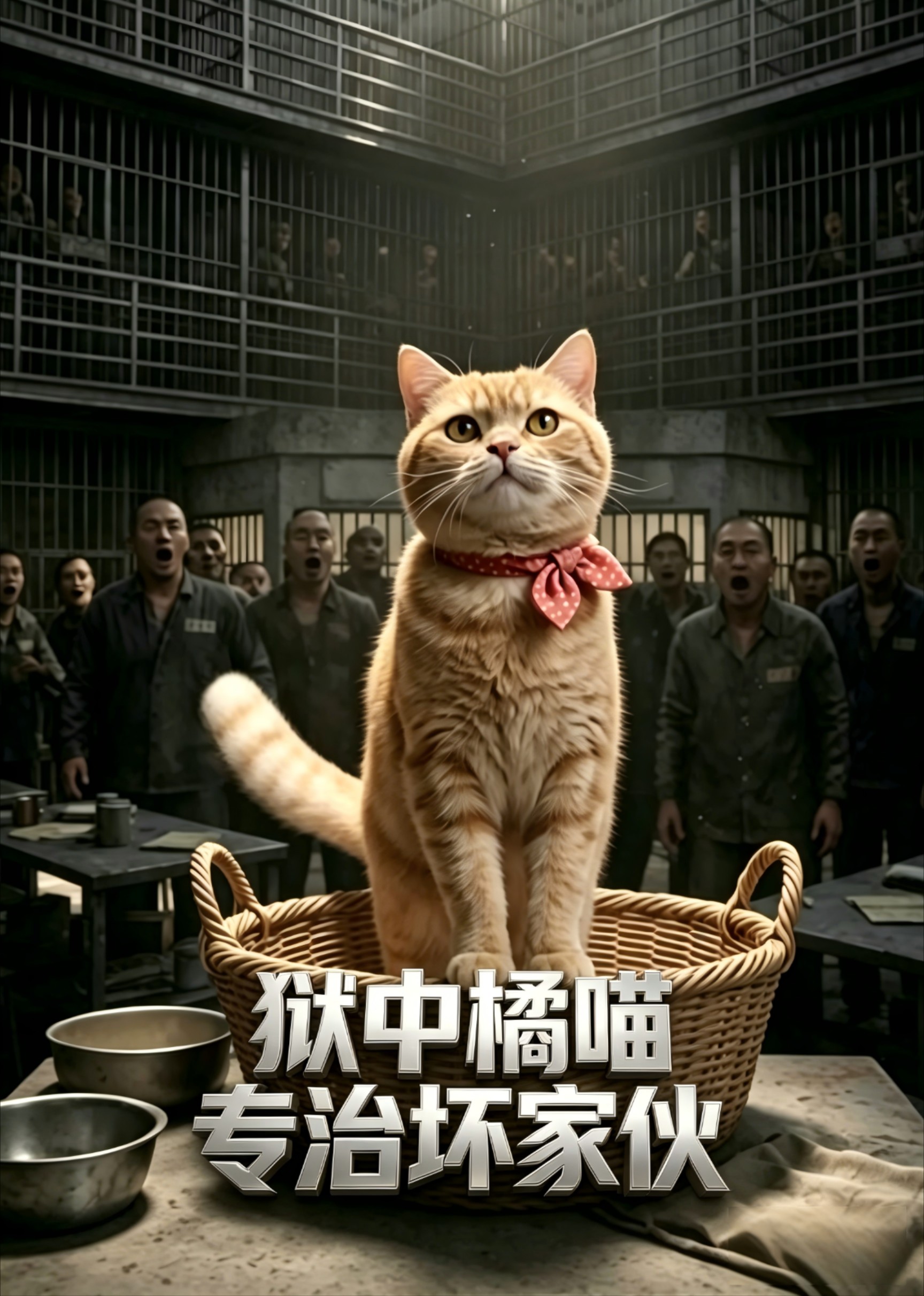 狱中橘喵专治坏家伙
