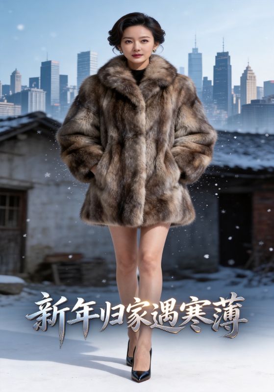 新年归家遇寒薄